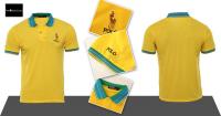 polo paris ralph lauren hommes tee shirt detail cotton polo yellow